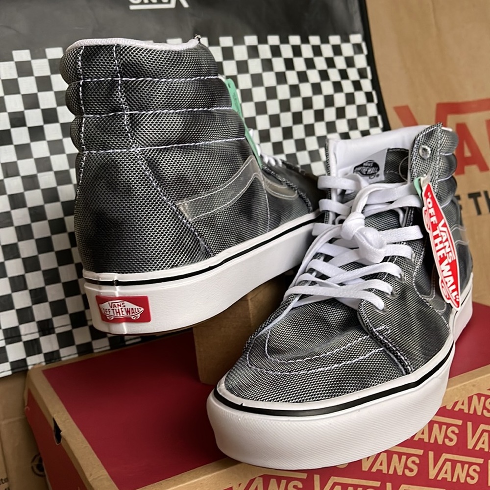 Vans Comfycush Sk8-Hi In Bloom Multi/True White WMNS sneakers - Picture 10 of 16